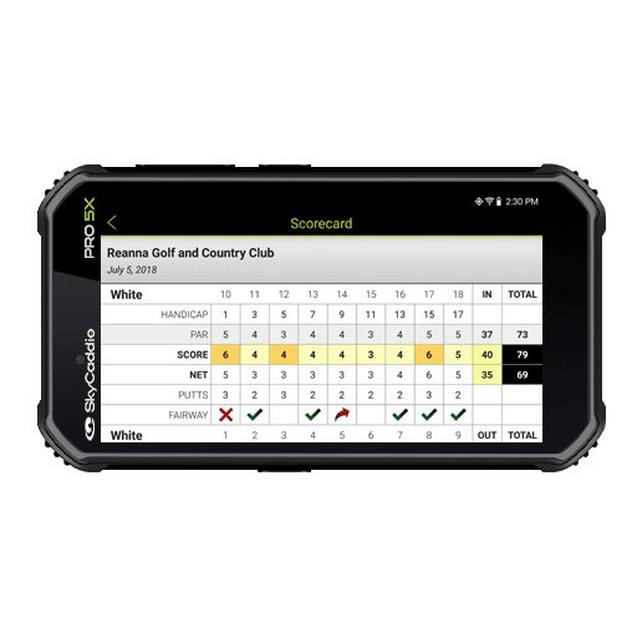 Pro5X GPS | SKY CADDIE | Handheld GPS | Unisex | BLACK | Golf Town