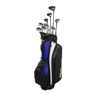 Player Fit Package Set with Steel Shafts and Stand Bag WILSON