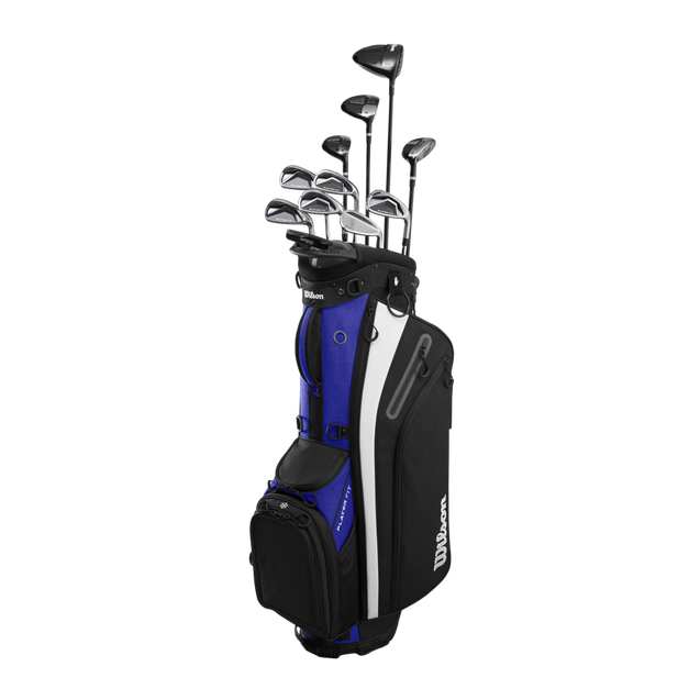 Player Fit Package Set with Steel Shafts and Stand Bag WILSON