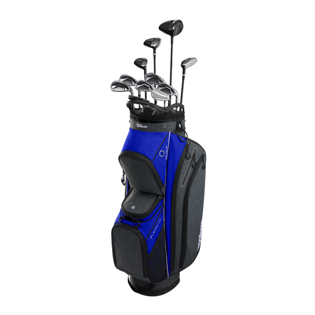 Ensemble complet PlayerFit avec sac pour chariot - Acier WILSON
