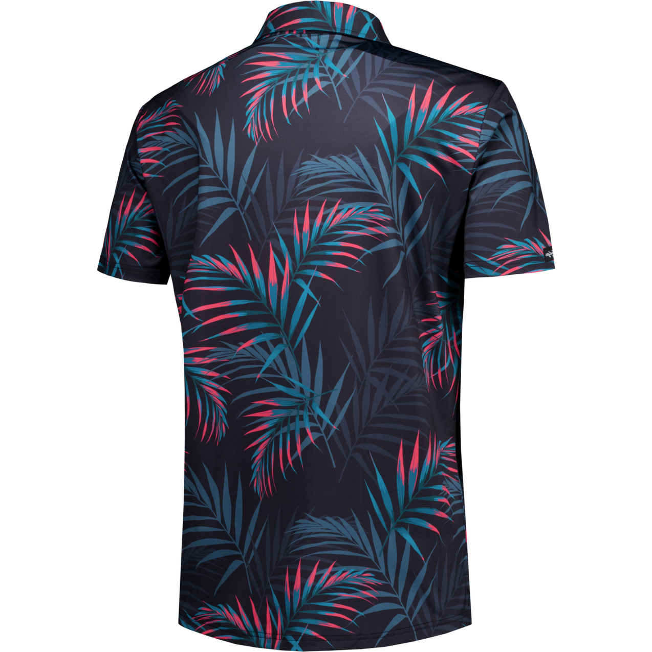 Men's Midnight Palm Short Sleeve Polo