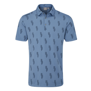 Men's Arizona Cactus Short Sleeve Polo PING