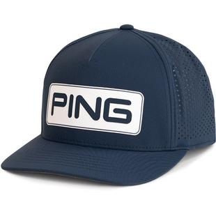 Men's Tour Vented Delta Snapback Cap PING