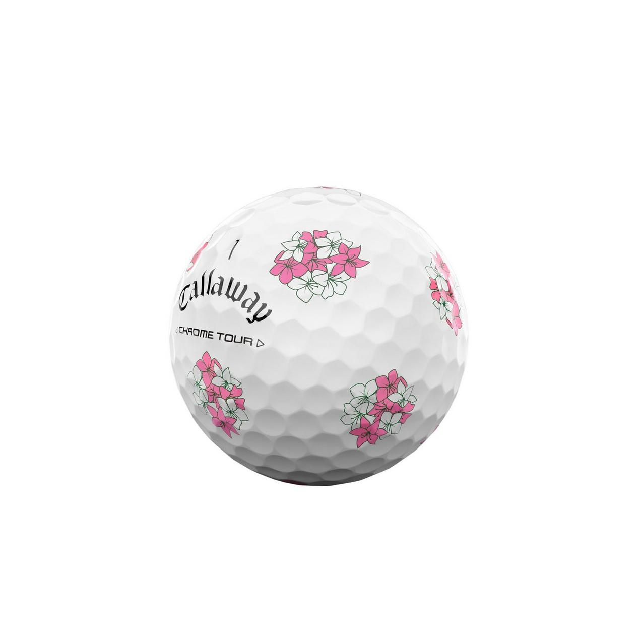 Limited Edition - Chrome Tour Golf Balls - April Major