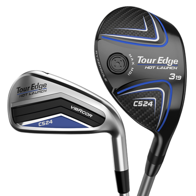 Ensemble de fers C524 4H 5H 6-PW Combo avec tiges en graphite TOUR EDGE