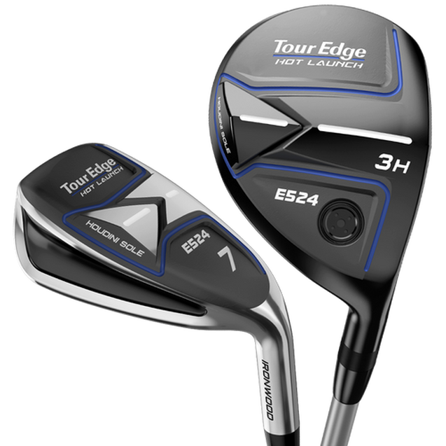 Women's E524 4H 5H 7-PW Combo Set with Graphite Shafts TOUR EDGE
