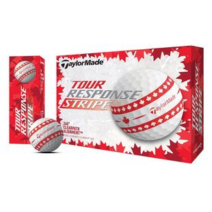 Balles de golf Tour Response Stripe - Édition Canada