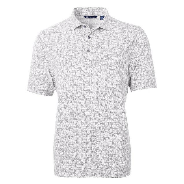 Men's Virtue Eco Pique Botanical Print Recycled Short Sleeve Polo CUTTER & BUCK