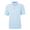 LIGHT BLUE | Men's Virtue Eco Pique Botanical Print Recycled Short Sleeve Polo
