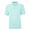 LIGHT GREEN | Men's Virtue Eco Pique Botanical Print Recycled Short Sleeve Polo