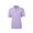 PURPLE | Men's Virtue Eco Pique Botanical Print Recycled Short Sleeve Polo