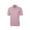 DARK RED | Men's Virtue Eco Pique Stripe Recycled Short Sleeve Polo