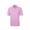 LIGHT RED | Men's Virtue Eco Pique Stripe Recycled Short Sleeve Polo