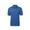 BLUE | Men's Virtue Eco Pique Tile Print Recycled Short Sleeve Polo