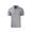 BLACK | Men's Forge Eco Heather Stripe Stretch Recycled Short Sleeve Polo
