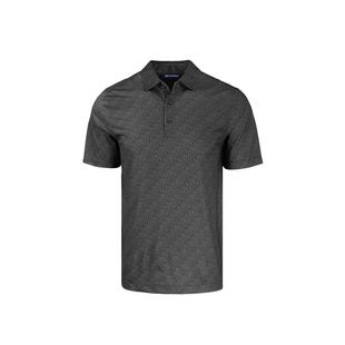 Men's Pike Eco Pebble Print Stretch Recycled Short Sleeve Polo CUTTER & BUCK