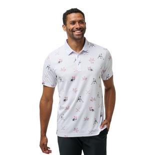 Men's Bold As Brass Short Sleeve Polo TRAVISMATHEW