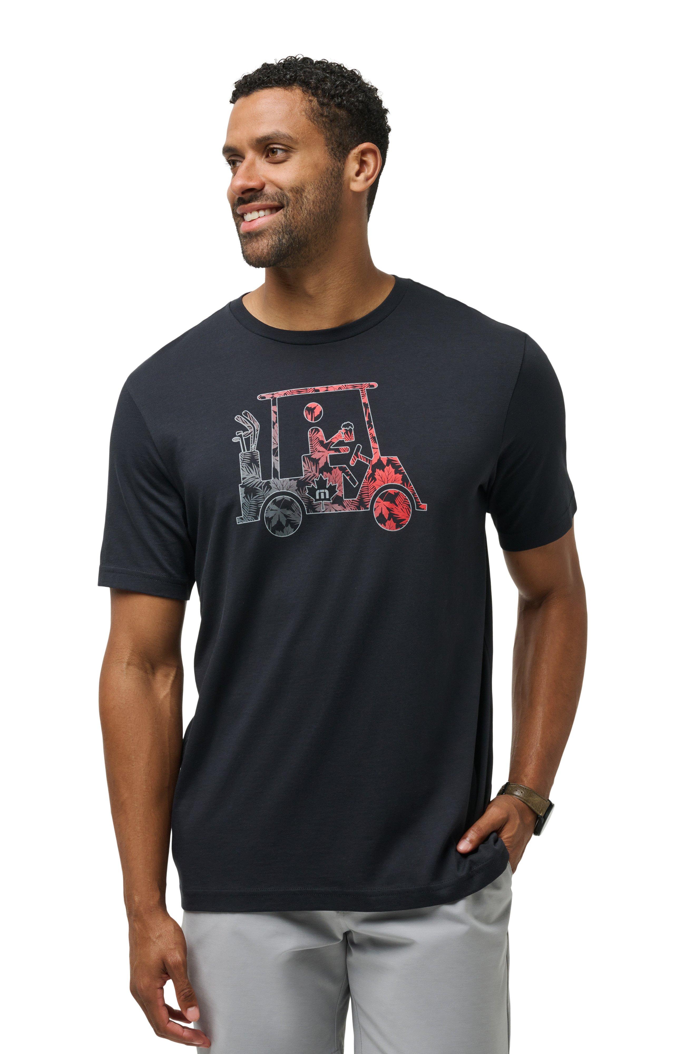 Men's Red Over Short Sleeve T-Shirt