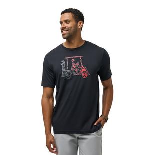 Men's Red Over Short Sleeve T-Shirt TRAVISMATHEW