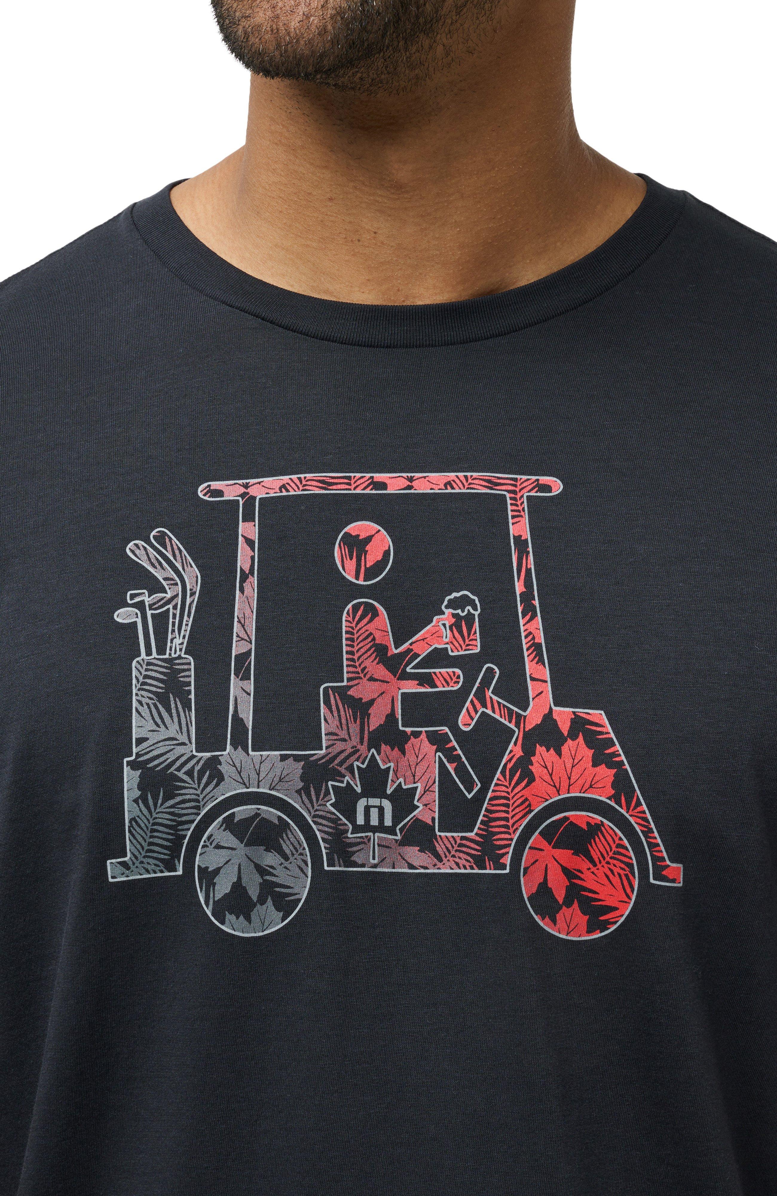 Men's Red Over Short Sleeve T-Shirt