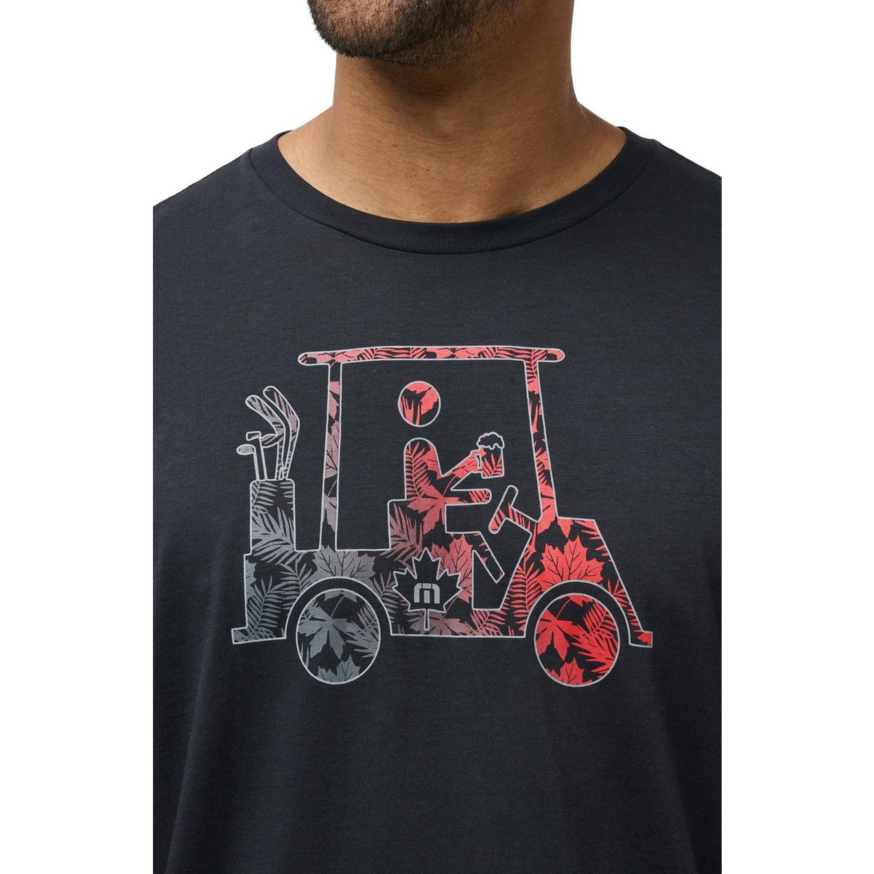 Men's Red Over Short Sleeve T-Shirt