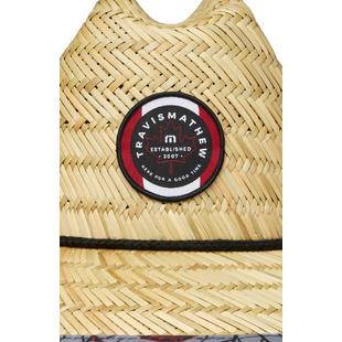Men's Fairweather Friend Straw Draw String Hat TRAVISMATHEW