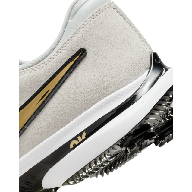 Air Zoom Victory Tour 3 NRG Spiked Golf Shoe - White/Gold/Silver