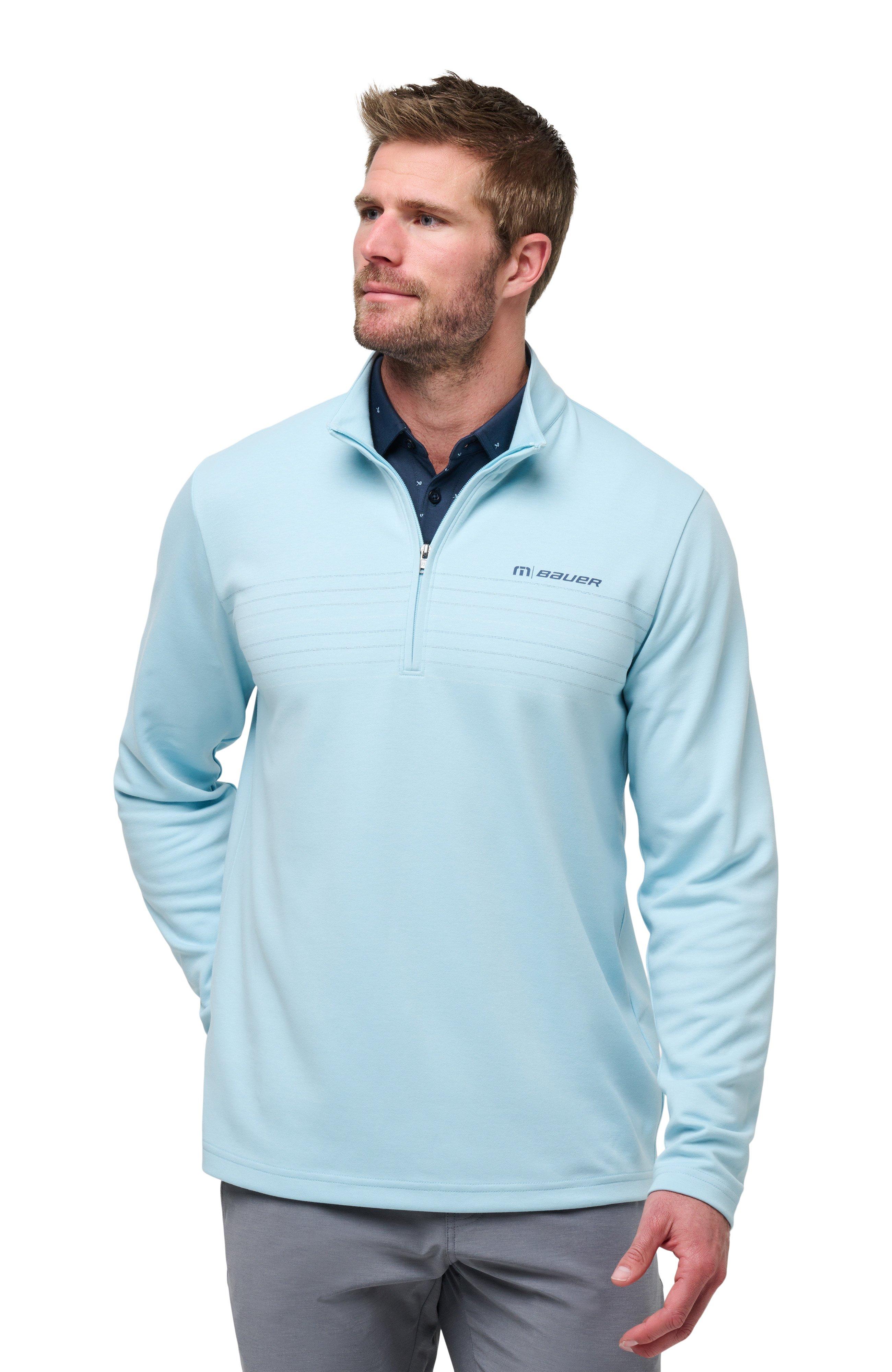 Men's Bauer x TravisMathew Scoringchange 1/4 Zip Pullover