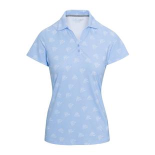 Women's Vino Short Sleeve Polo HEATHER GREY