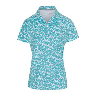 Women's Lucia Short Sleeve Polo HEATHER GREY