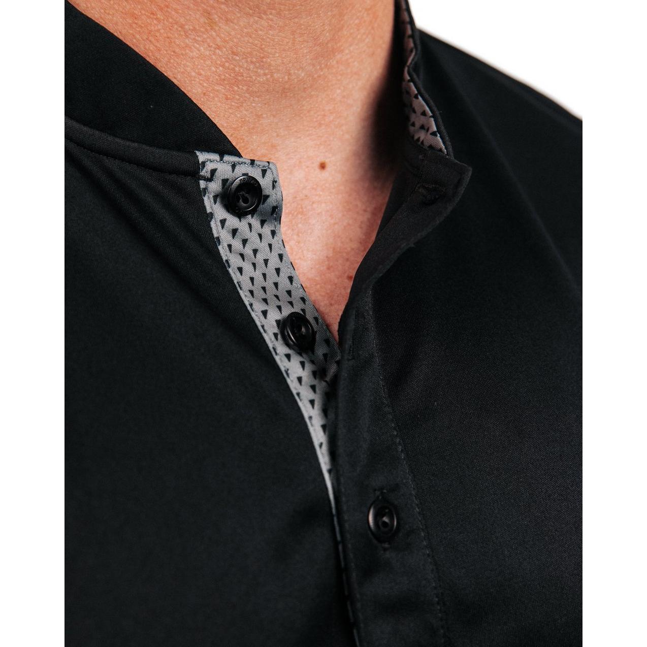 Men's Blade Collar Short Sleeve Polo