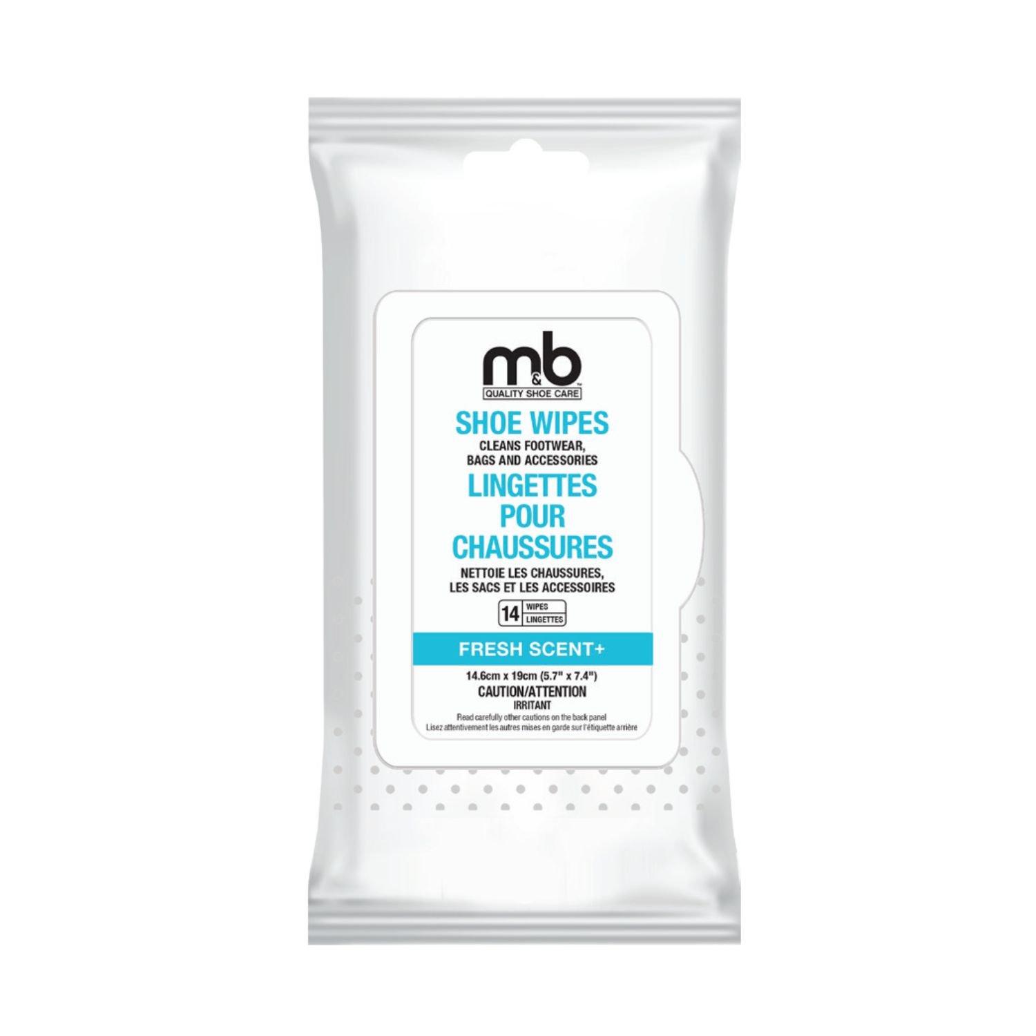 Moneysworth & Best Shoe Wipes - 14 Pack