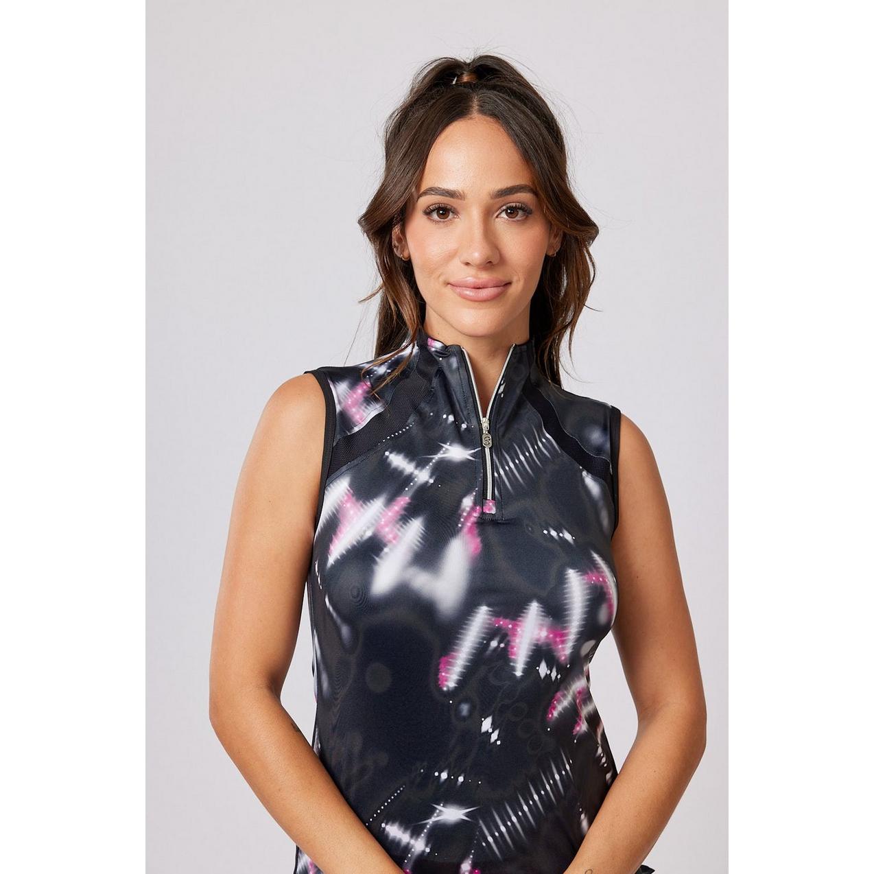 Women's Sleeveless Polo - Magic Lights Collection