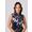 BLACK | Women's Sleeveless Polo - Magic Lights Collection
