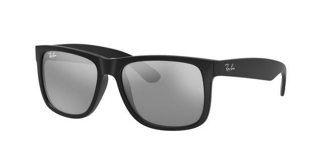 Justin Mirrored Sunglasses - Black