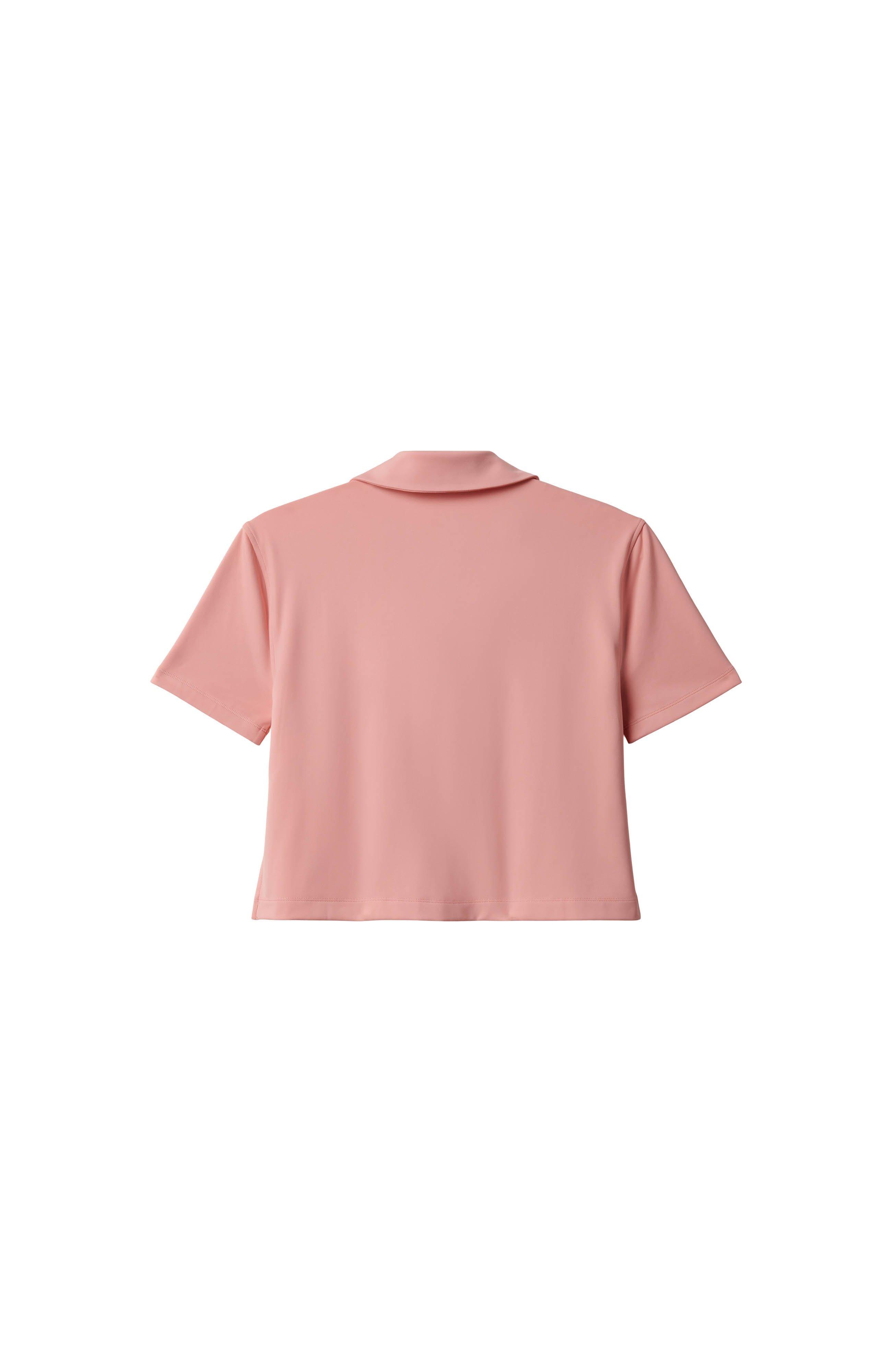 Women's Deco District Solid Short Sleeve Polo