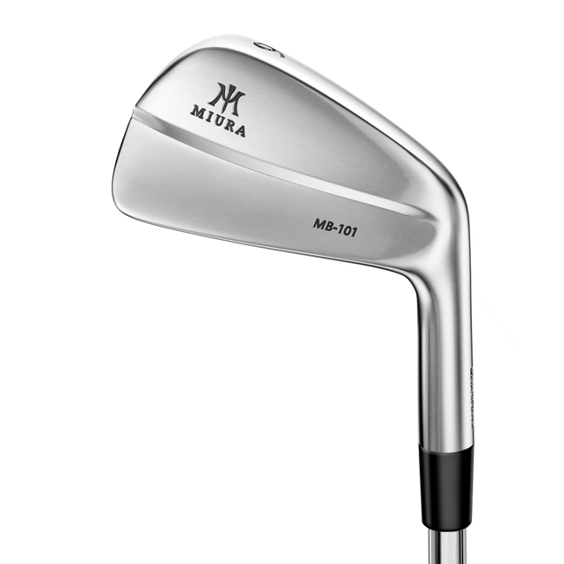 MB-101 Chrome 4-PW Iron Set with Steel Shafts MIURA
