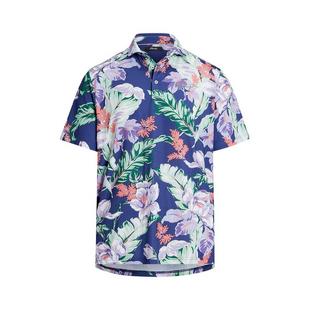 Polo à motif floral pour hommes