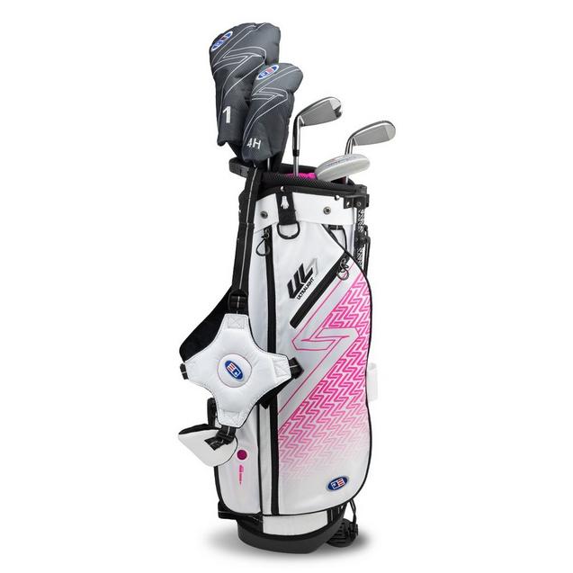 UL7 54 5-Piece Girls' Set White/Pink/Black US KIDS