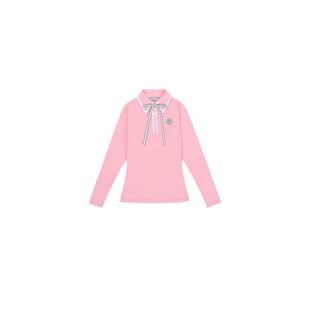 Women's Long Sleeve Bow Polo CHUCUCHU