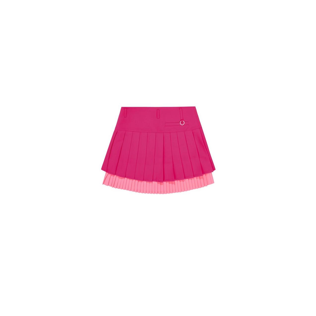 Women's Double Pleated Skirt