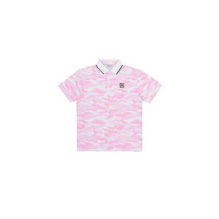 Men's Camo Short Sleeve Polo CHUCUCHU