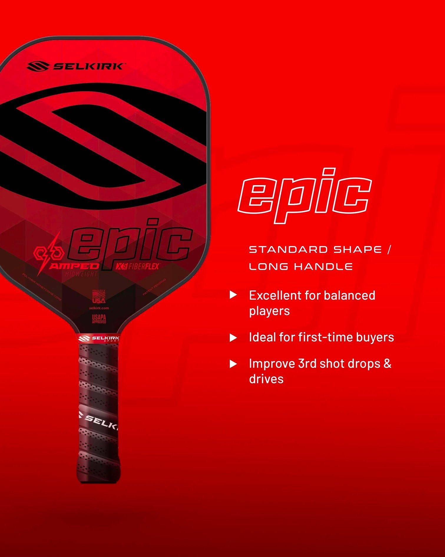AMPED Epic - Lightweight Paddle