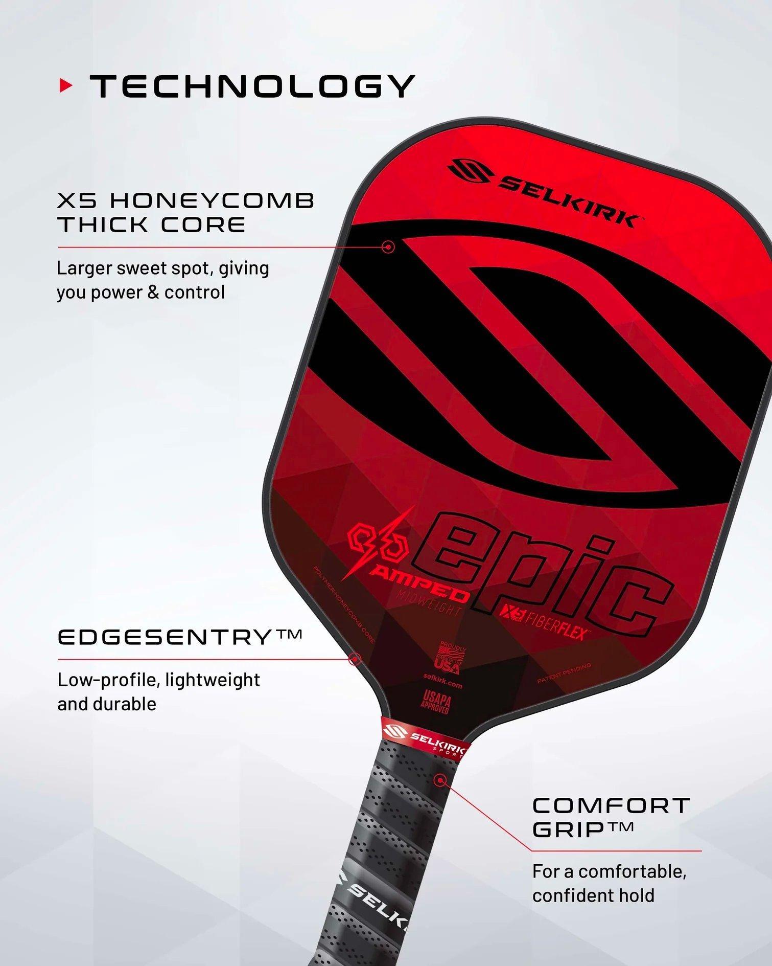 AMPED Epic - Lightweight Paddle