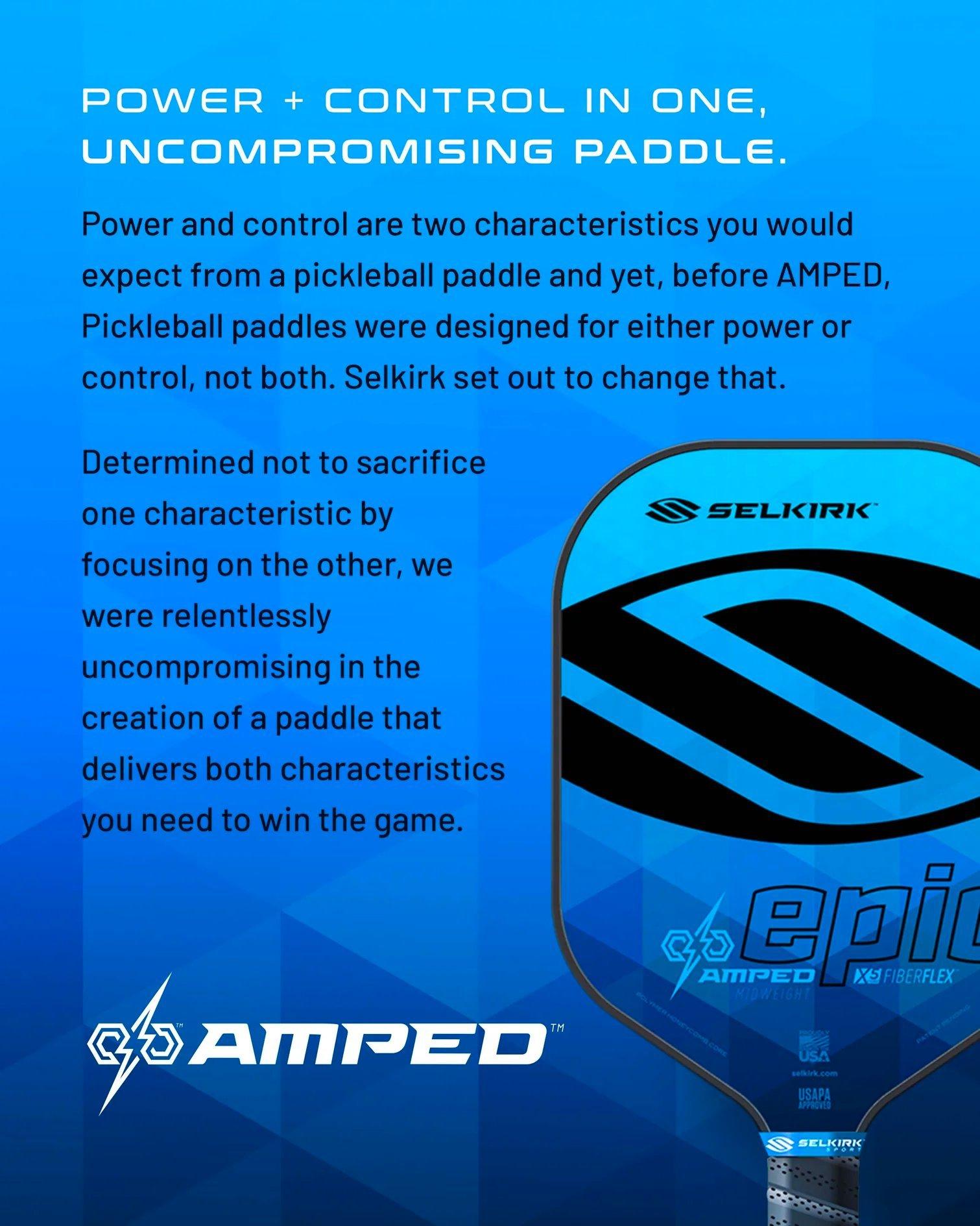 AMPED Epic - Midweight Paddle