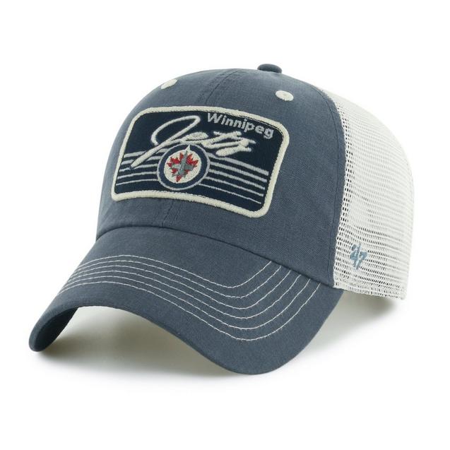 Men s Winnipeg Jets Five Point 47 Clean Up Cap 47 BRAND Hats Men s BLUE Golf Town Limited