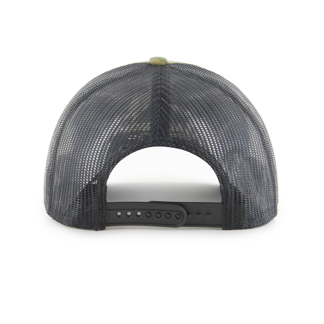 Men's Edmonton Oilers 47  Camo Trucker Cap