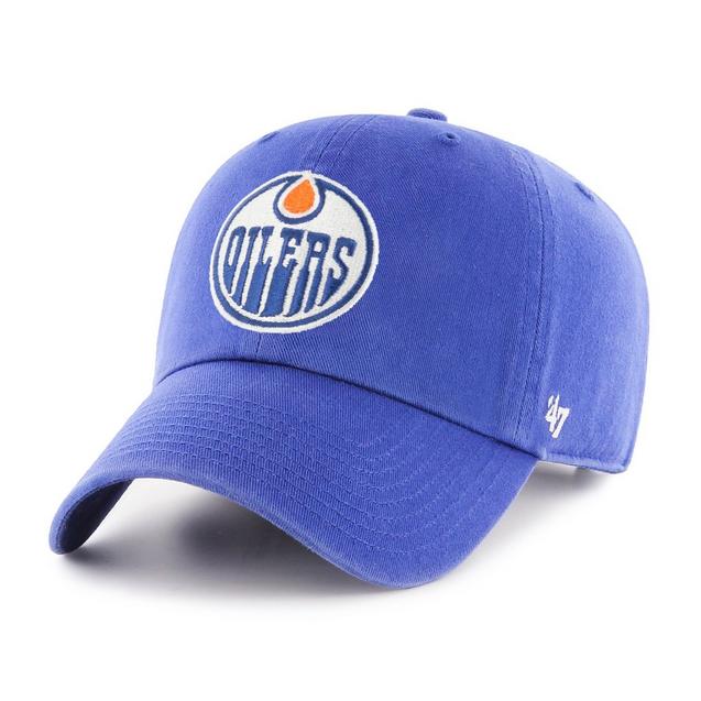 Men's Edmonton Oilers Clean Up Dom Cap 47 BRAND