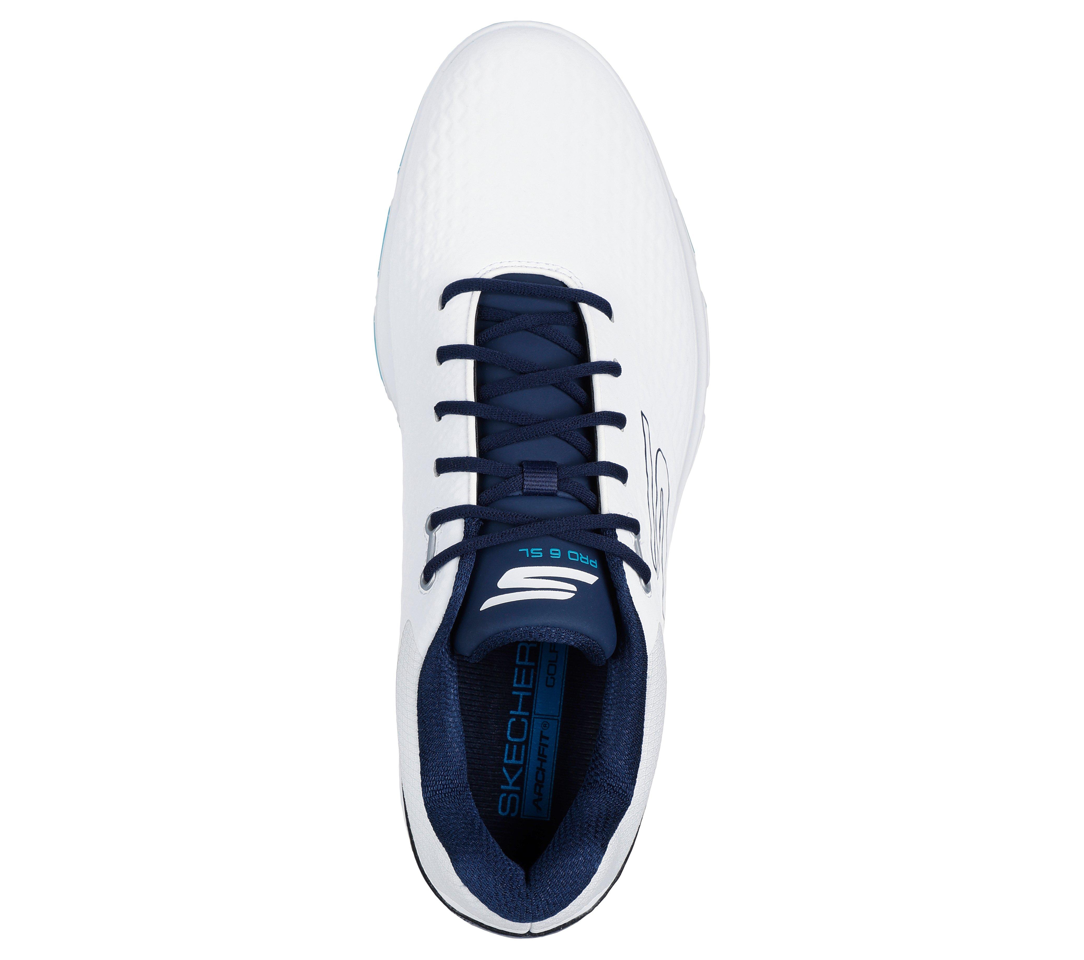 Men's Go Golf Pro SL Spikeless Shoe - White/Navy