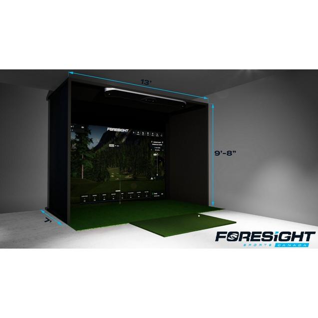 Sim-In-A-Box: Custom CPO GCHawk FORESIGHT SPORTS